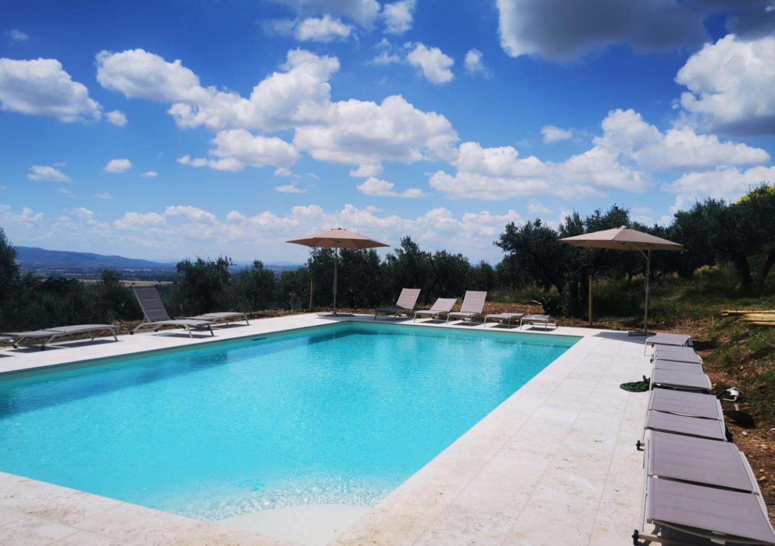 Agriturismo Villa Val D'Olivi Capodacqua  Экстерьер фото